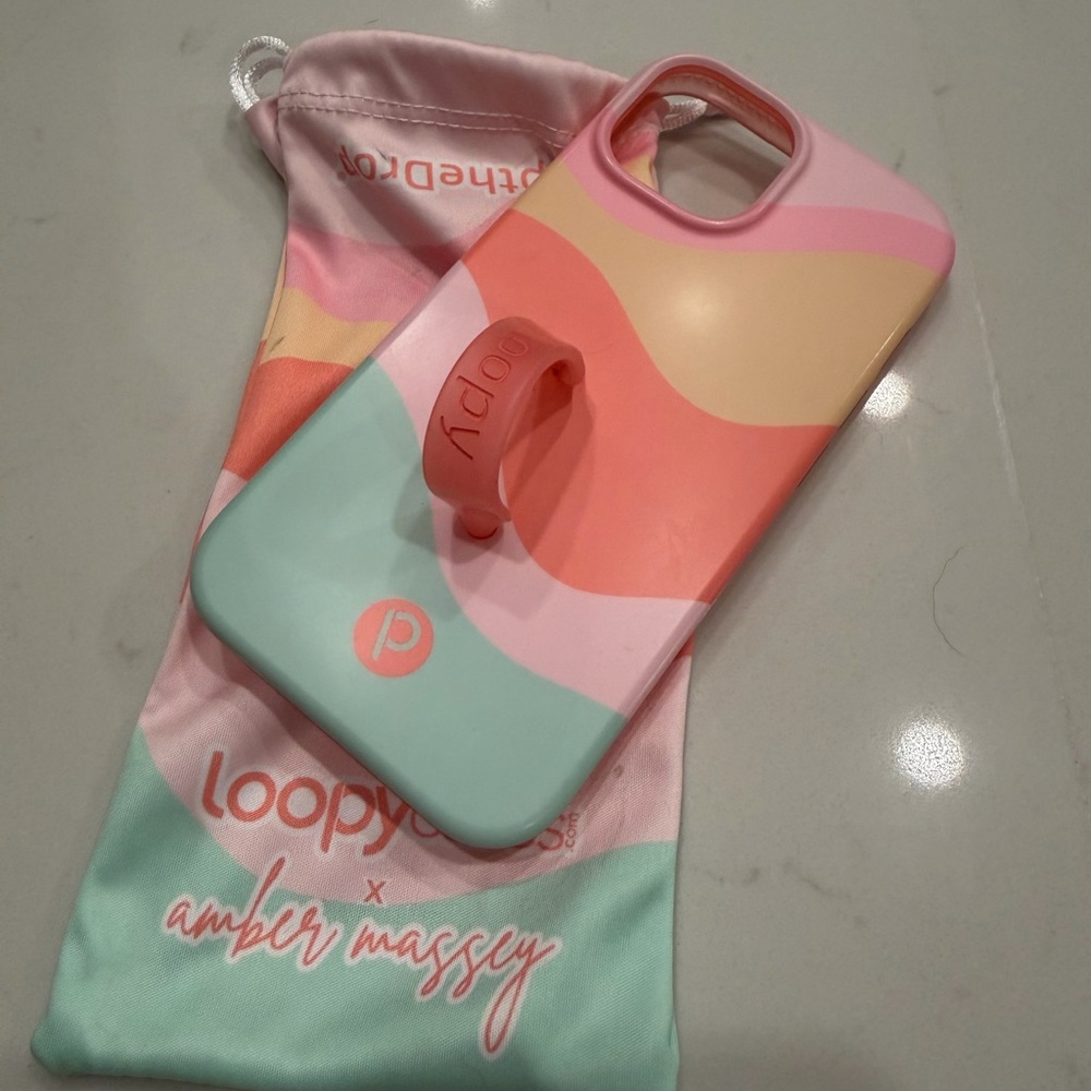 Sweet Sorbet iPhone 15 Loopy case